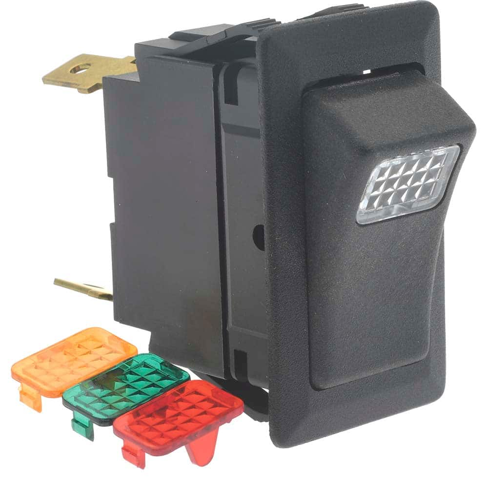 SPST, Off-On Sequence, Rocker Switch MPN:58128101BP