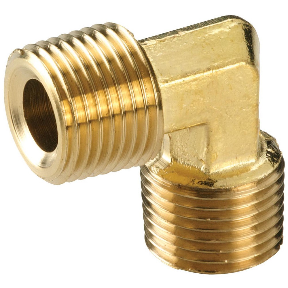 Brass & Chrome Pipe Fittings, Fitting Type: Pipe Nipple , Fitting Size: 1/8 , End Connections: MNPT , Material Grade: 360 , Connection Type: Threaded  MPN:1690202C