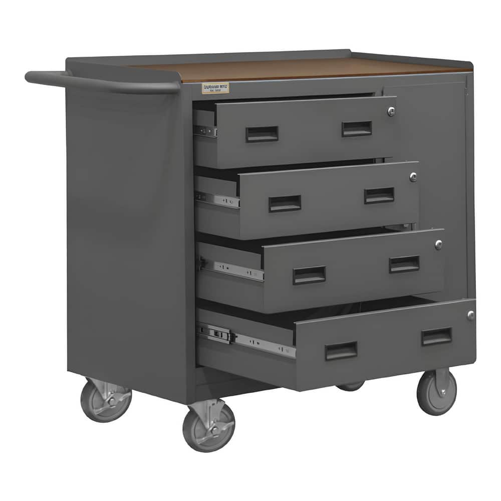 Mobile Work Centers, Center Type: Mobile Bench Cabinet , Load Capacity: 1200 , Depth (Inch): 42-1/8 , Height (Inch): 36-3/8 , Number Of Bins: 0  MPN:3121-TH-95