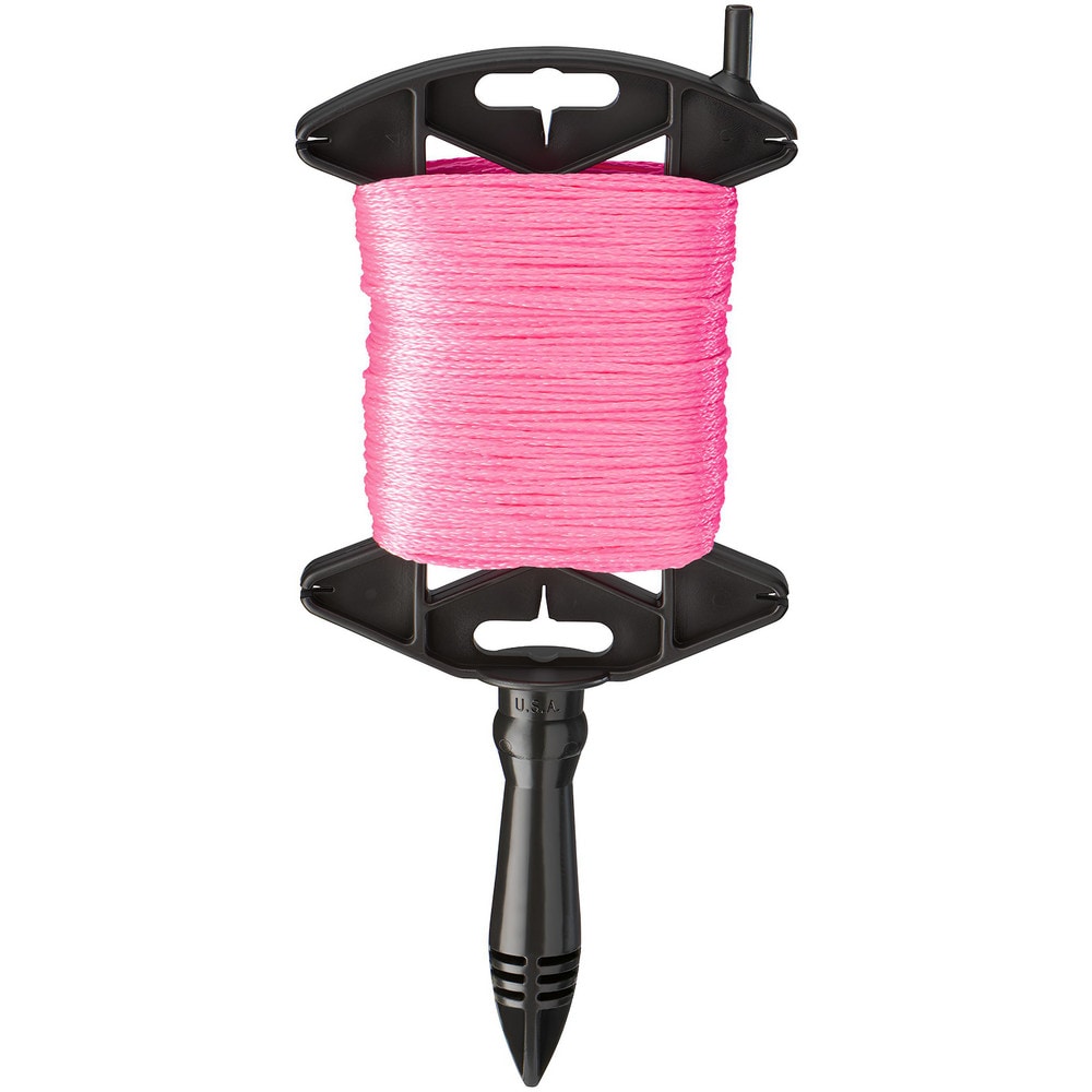 Twine, Twine Type: Braided Twine , Twine Construction: Braided , Material: Nylon , Color: Pink , Twine Size: 500  MPN:39-500P