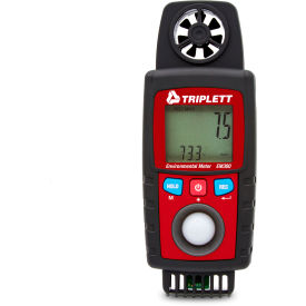 Triplett 10-in-1 Environmental Meter with Air Flow Red EM300