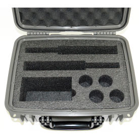 Quick Fire Multifit™ Dual Revolver Case QF500GR Watertight 15-5/16