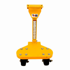 EZ Wheel Dumpster Dolly Double Caster 250 (If Container has 2 wheels 350lbs) Capacity LBS 69D