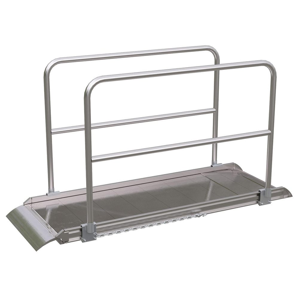 Risers & Ramps, Ramp Type: Walk Ramp , Material: Aluminum , Load Capacity (Lb.): 2500 , Load Capacity: 2500 , Height (Inch): 45.3125in  MPN:AWR-28-9A-HR