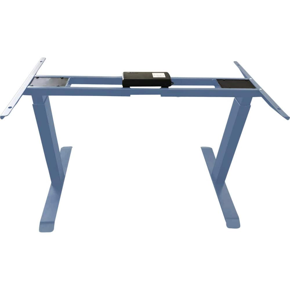 Height-Adjustable Desk Bases, Base Material: Steel , Minimum Height (Inch): 27 , Maximum Height (Inch): 45 , Width (Inch): 42 , Depth (Inch): 23  MPN:RU2G