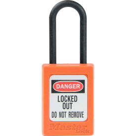 Master Lock® Thermoplastic Dialectric Zenex™ S32ORJ Safety Padlock 1-3/8