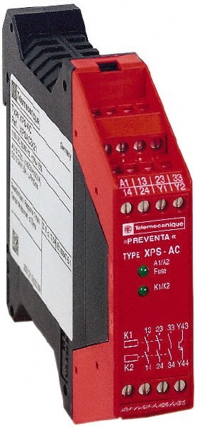 24 VAC/VDC, 2.4 VA Power Rating, Electromechanical & Solid State Screw Clamp General Purpose Relay MPN:XPSAC5121