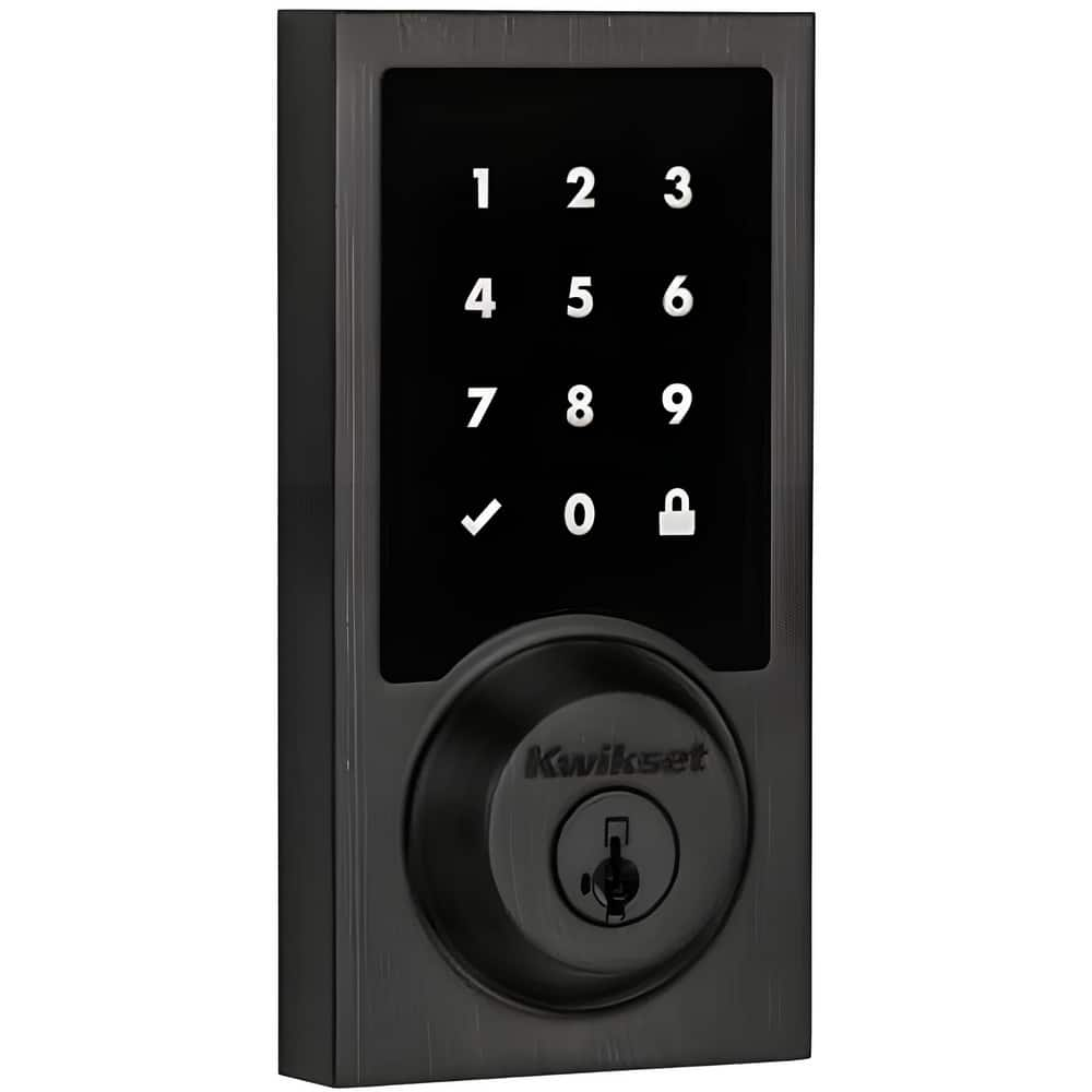 Deadbolts, Deadbolt Type: Electric Bolt , Lock Type: Combination Entry with Key Override , Key Type: Key Codeable , Mount Type: Through Hole , Material: Zinc  MPN:916CNT-11P-SMT-