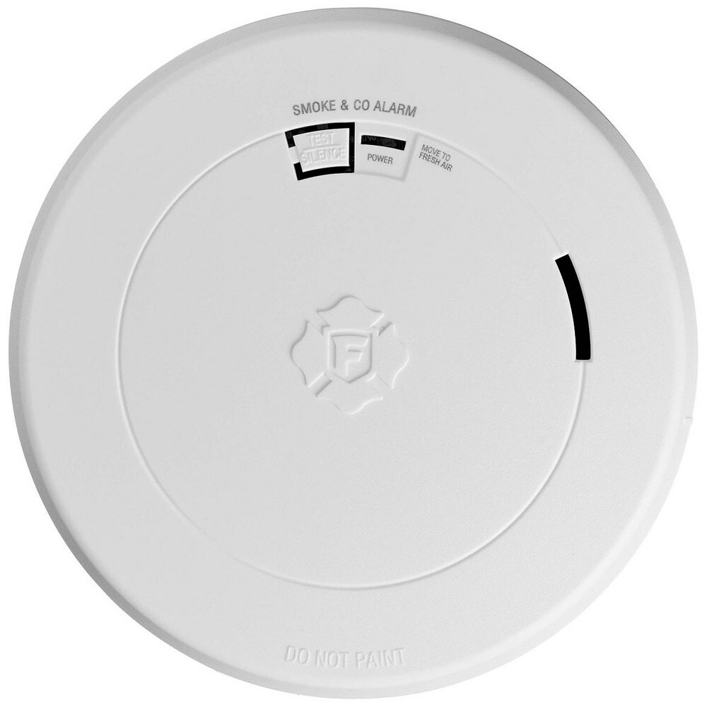 Smoke & Carbon Monoxide (CO) Alarms, Alarm Type: Smoke , Sensor Type: Photoelectrical, Electrochemical , Mount Type: Ceiling, Wall  MPN:1046794