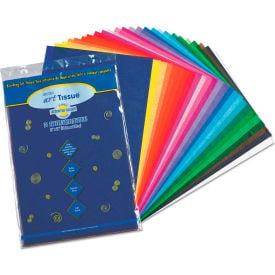 Pacon® Spectra Art Tissue 10 lbs. 12 x 18 10 Assorted Colors 50 Sheets/Pack 58520