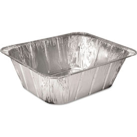 HFA® Aluminum Steam Table Pan Half-Size Extra Deep Silver 100/Case 2014-50-100