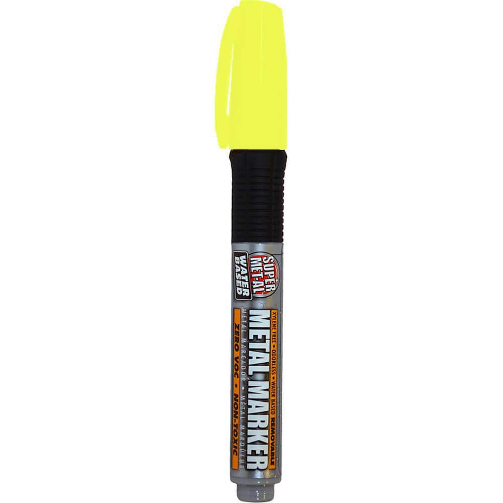 Markers & Paintsticks, Marker Type: Washable Marker , For Use On: Various Industrial Applications  MPN:7001NEON YELLOW