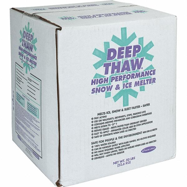 Ice & Snow Melter & De-Icer: Granular, 50 lb Box MPN:146906