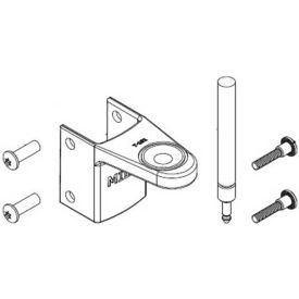 Bradley Bathroom Partition Top Hinge Kit Zamak Baked Enamel - HDWT-T100 HDWT-T100