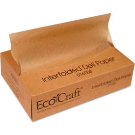 Bagcraft™ EcoCraft Interfolded Soy Wax Deli Sheets 10-3/4