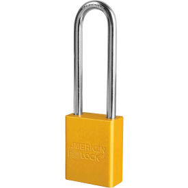 American Lock® S1107YLW Aluminum Safety Padlock 1-1/2