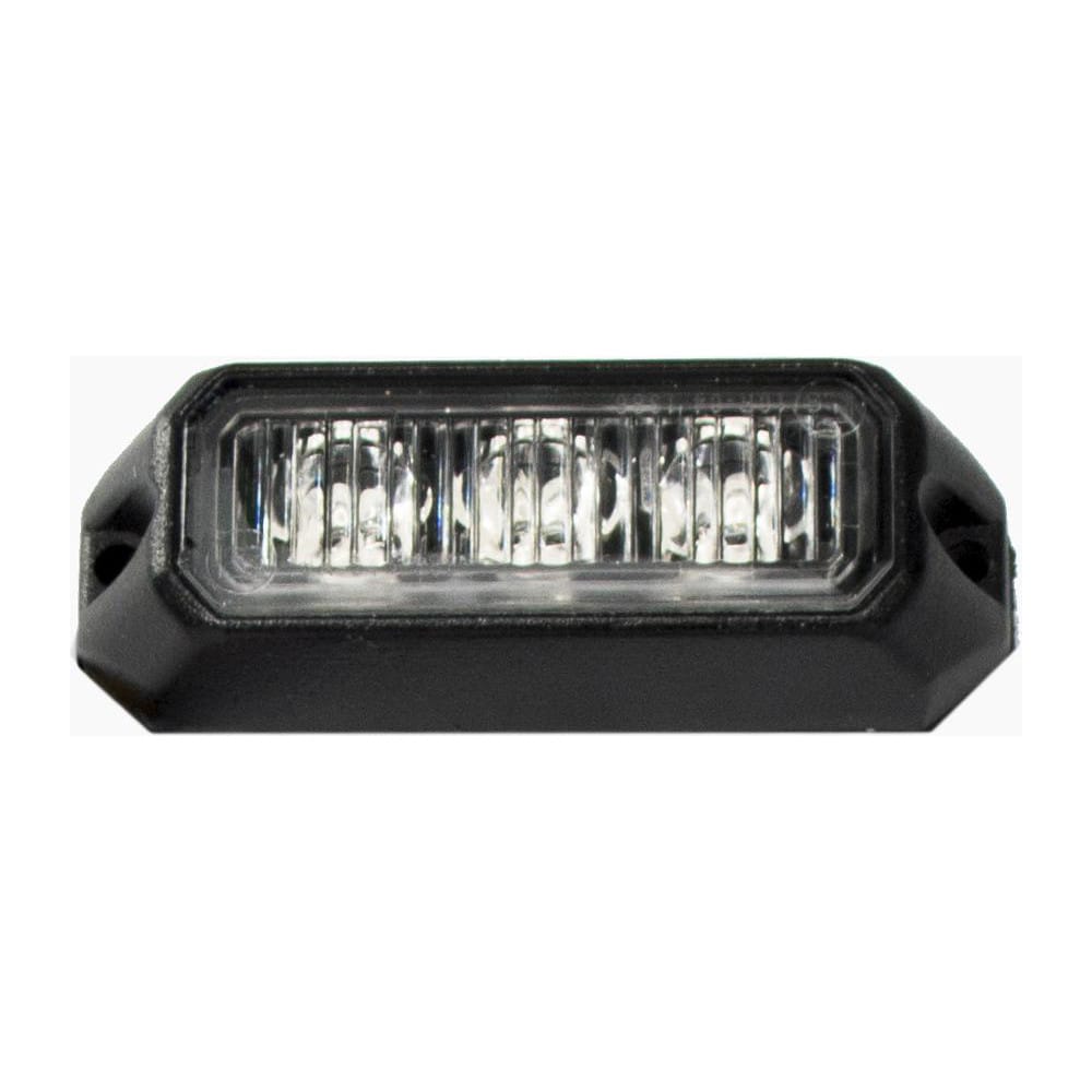 Strobe & Flashing Lights, Light Type: Strobe , Lens Color: Clear, Amber , Lens Material: Polycarbonate , Lamp Type: LED , Mount Type: Surface Mount  MPN:1004239