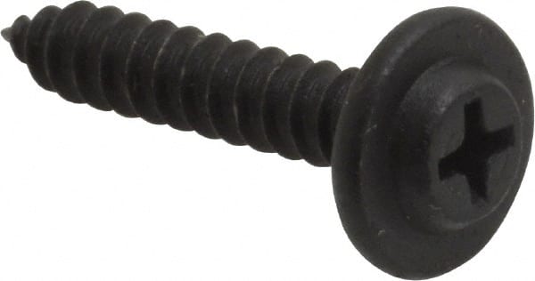 Sheet Metal Screw: #10, Flat Head, Phillips MPN:12954