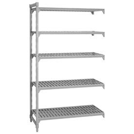 Camshelving® Premium Add-On Unit - 5 Vented Shelves 18x54x64 CPA185464V5480