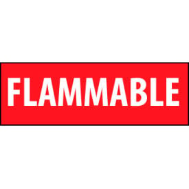 Fire Safety Sign - Flammable - Plastic M16R