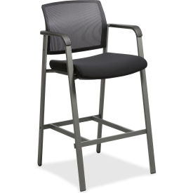 Lorell® Mesh Back Guest Stool LLR30954