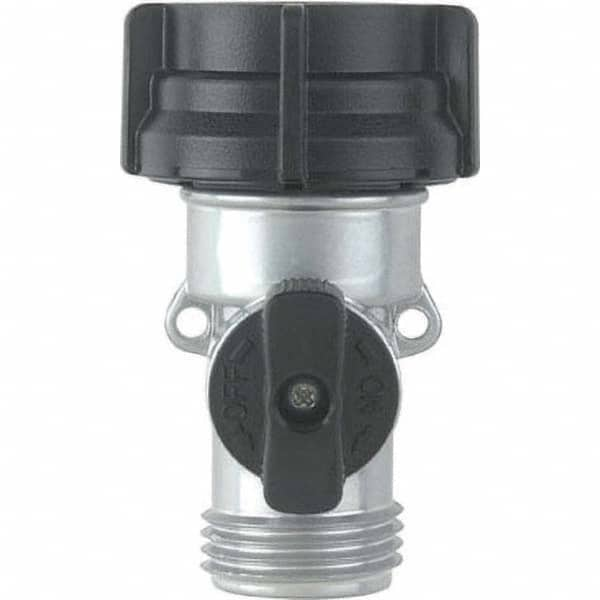 Garden Hose Shut-Off Valve: Female & Male, 3/4