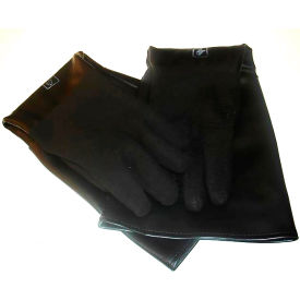 ALC 40248 Cloth Lined Blast Gloves Rubber 40248