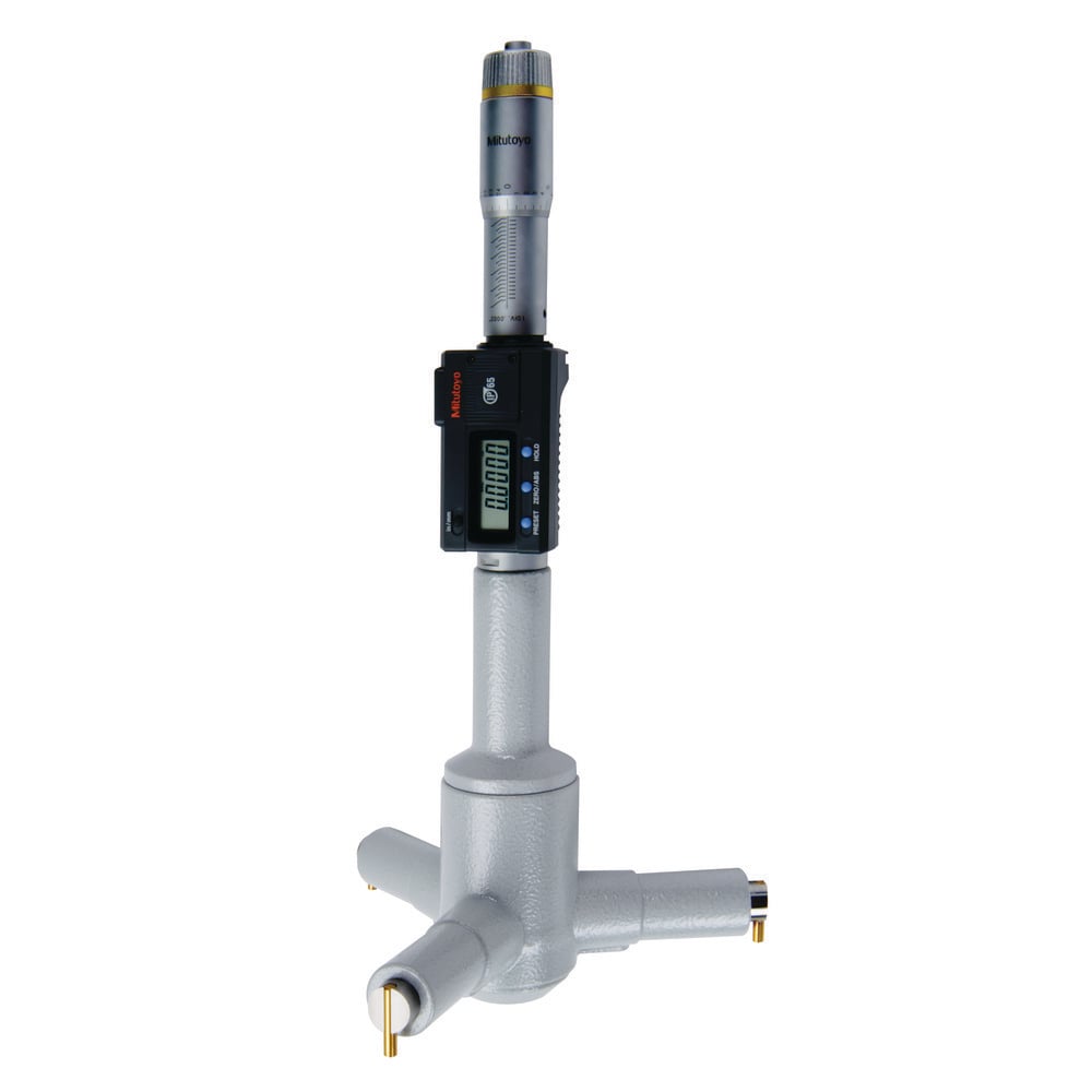 Electronic Inside Micrometers, Minimum Measurement (Decimal Inch): 7.0000 , Maximum Measurement (Decimal Inch): 8.0000 , Rod Type: Solid  MPN:468-277