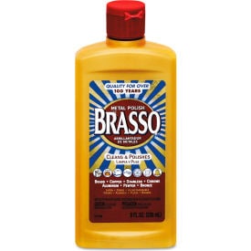 BRASSO Metal Surface Polish 8 oz. Bottle 8 Bottles - 89334 REC 76523