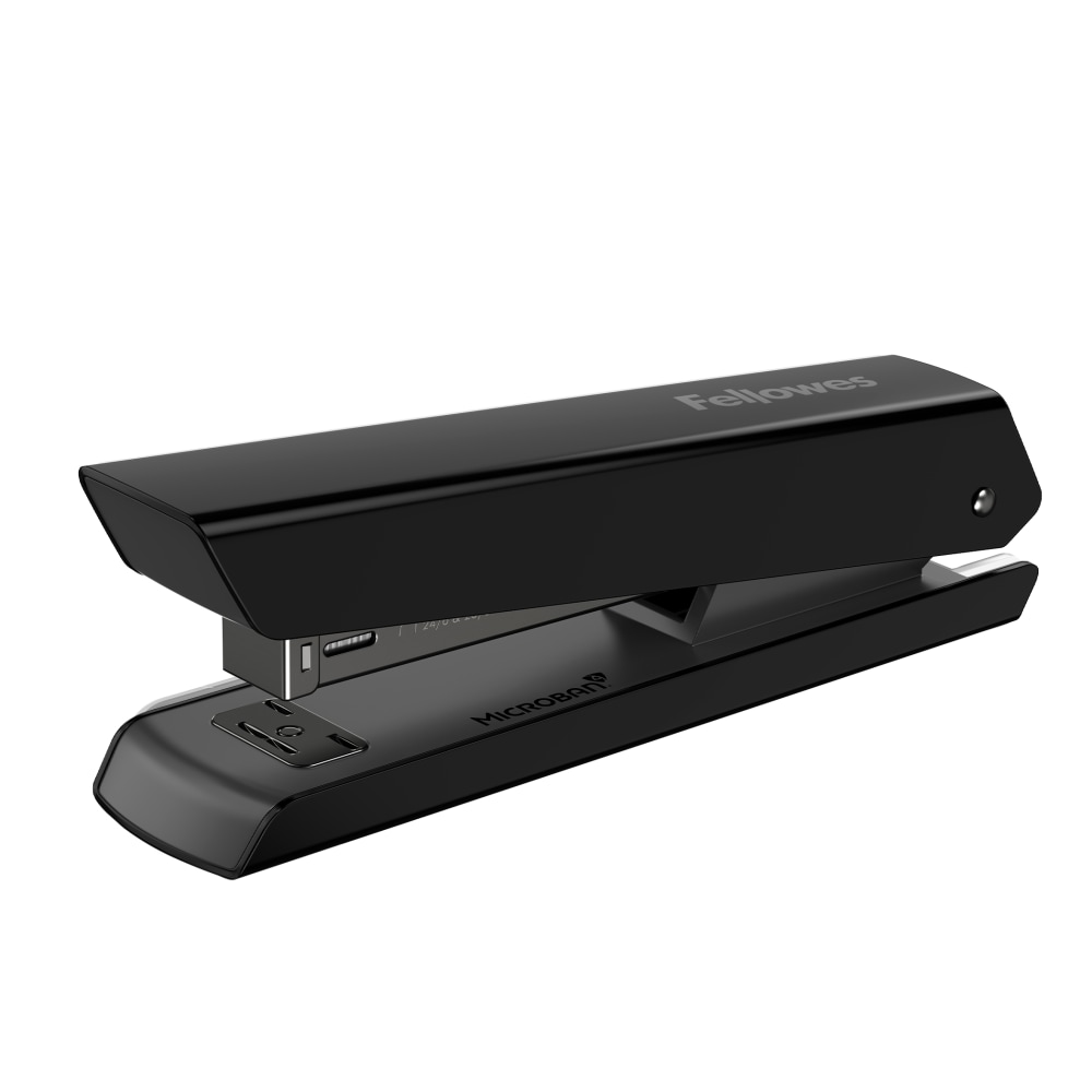 Fellowes LX820 Classic Full-Size Desktop Stapler with Anti-microbial Technology, 20-Sheet Capacity, Black (Min Order Qty 6) MPN:5010101