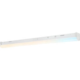 Sunlite® Linear LED Strip Light Fixture w/ Battery Backup 28/35/40W 35/40/50K 48