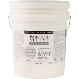 Painter's Select Latex Block Filler Flat Finish White 5-Gallon - 151730 151730