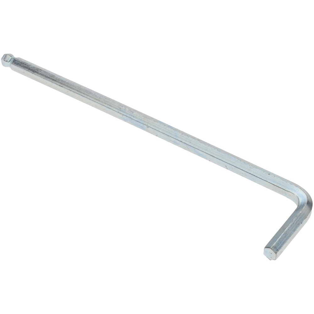 Hex Keys, End Type: Ball , Hex Size (Decimal Inch): 0.50 , Handle Type: L-Handle , Arm Style: Long , Overall Length (Inch): 2-7/8  MPN:18303