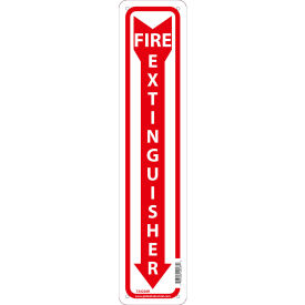 GoVets™ Fire Extinguisher Sign 18x4 Rigid Plastic 220R724