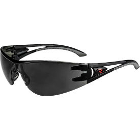 Radians® OP1020ID Optima™ Half Frame Safety Glasses Smoke Lens Smoke Frame - Pkg Qty 12 OP1020ID