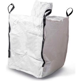 Commercial FIBC Bulk Bags - Spout Top Spout Bottom 3000 Lbs Uncoated PP 35 x 35 x 70 - Pack Of 1 GL70USS-1