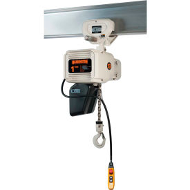 Harrington NERP005L-FG-10 NER Food Grade Hoist with Push Trolley 1/2 Ton Capacity 460V NERP005L-FG-10-460V