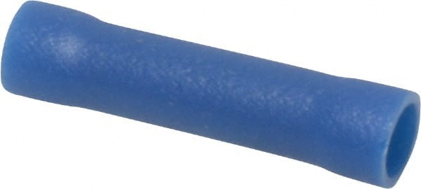 Butt Splice Terminal: Fully Insulated Vinyl, Crimp-On Connection MPN:TV14-BS-XV