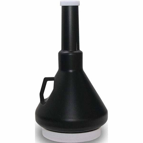 Oil Funnels & Can Oiler Accessories, Oil Funnel Type: Funnel , Material: Polyethylene , Color: Black , Spout Length: 4.44in , Mouth Outside Diameter: 7.5in  MPN:32125