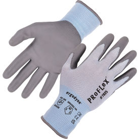 Ergodyne® Proflex 7024 Cut Resistant Gloves Polyurethane Coated ANSI A2 M Blue 1 Pair 10433