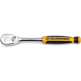 Gearwrench® 90 Tooth Dual Material Teardrop Ratchet with 1/4