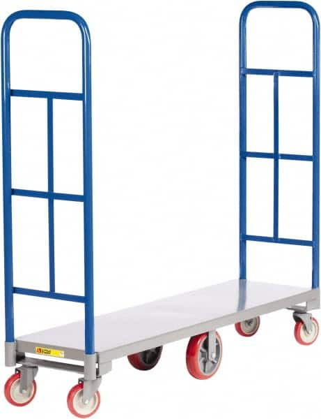 Platform Truck: 2,000 lb Capacity, Steel Deck, 16