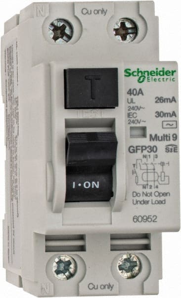 40 Amp, 240 VAC, 2 Pole, Residual Current Device MPN:60952