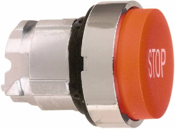 Push-Button Switch: 22 mm Mounting Hole Dia, Momentary (MO) MPN:ZB4BL434