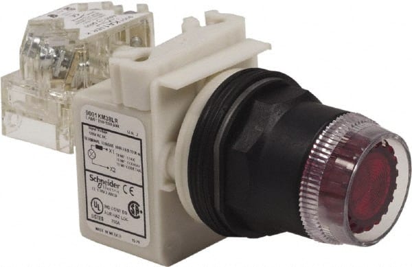 Push-Button Switch: 30 mm Mounting Hole Dia, Momentary (MO) MPN:001SK1L38LRRH13