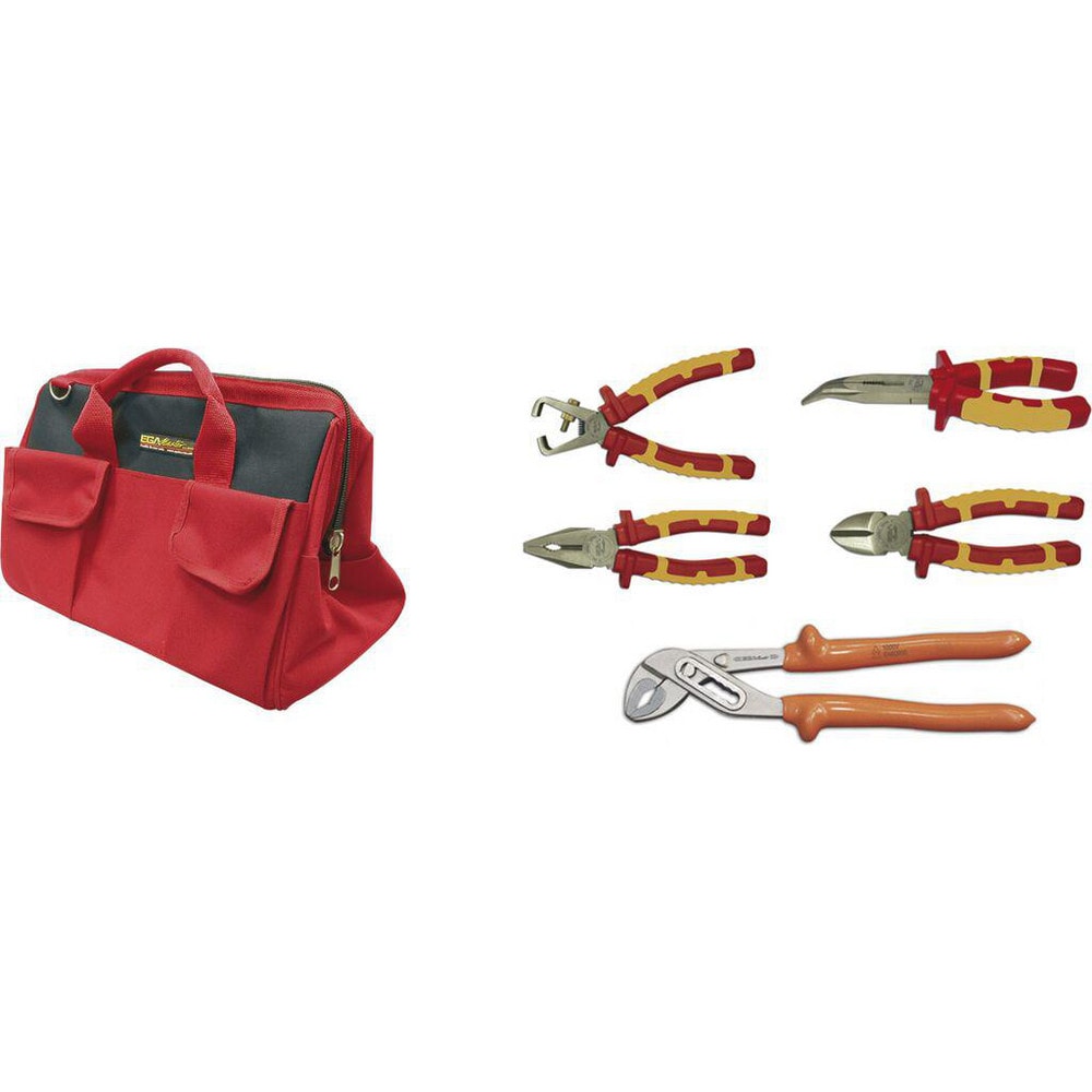 Combination Hand Tool Sets, Set Type: Electrician's Tool Set , Number Of Pieces: 5 , Measurement Type: Metric , Container Type: Tool Bag  MPN:79060