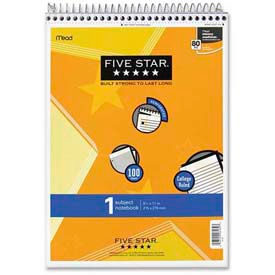 Mead® Five Star 1-Subject Wirebound Notebook 8-1/2