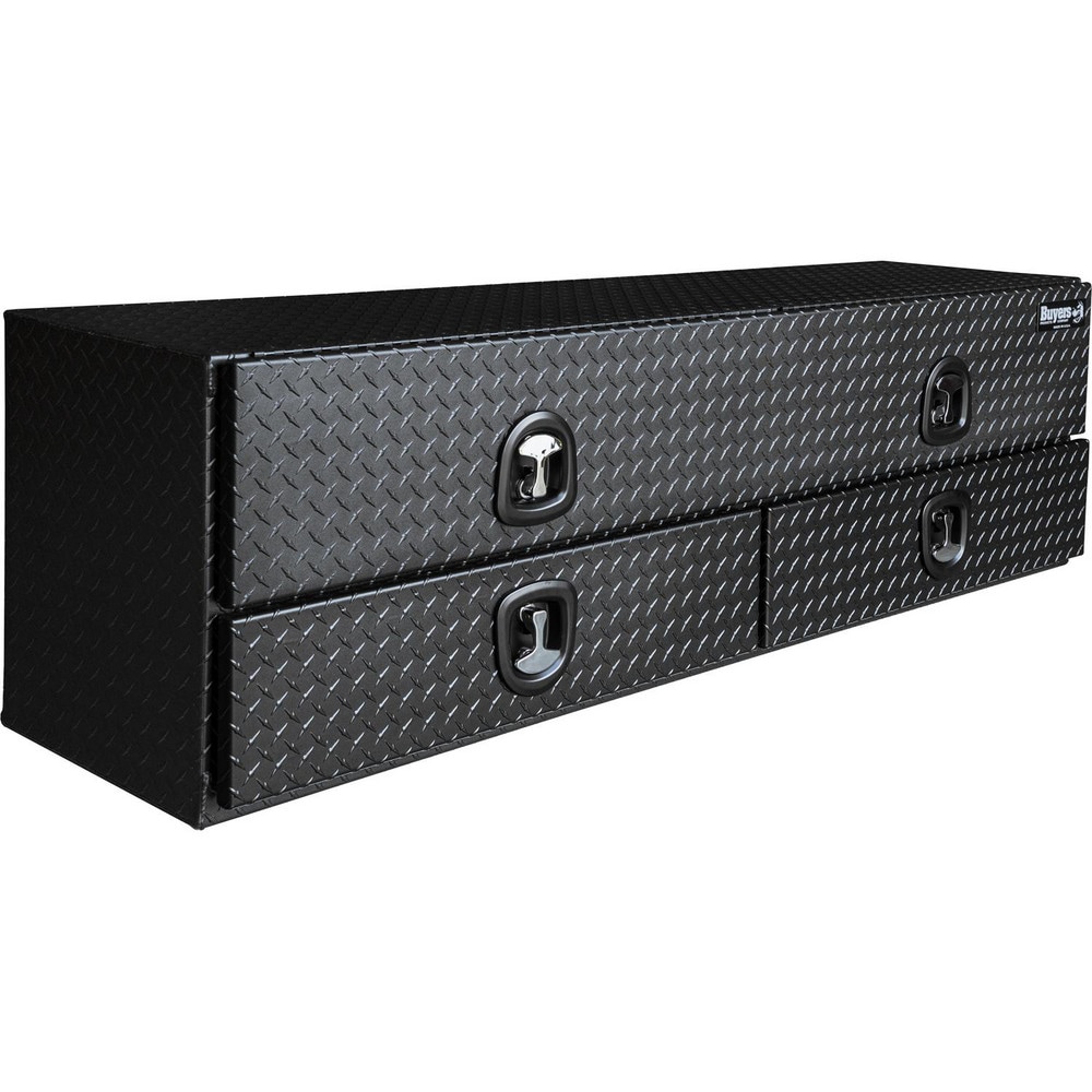 Truck Tool Storage Units, Type: Contractor Box , For Use With: Trucks , Storage Capacity (Cu. Ft.): 15.75 , Color: Diamond Black, Matte Black  MPN:1722678