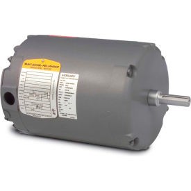 Baldor-Reliance HVAC Motor M3539-TP 3 PH 0.5 HP 208-230/460 V 1140 RPM TEAO 56 Frame M3539-TP