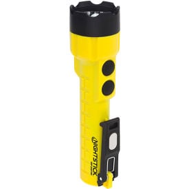 Nightstick Dual-Light Flashlight w/Dual Magnets - 3 AA - Yellow - Pkg Qty 4 NSP-2424YMX